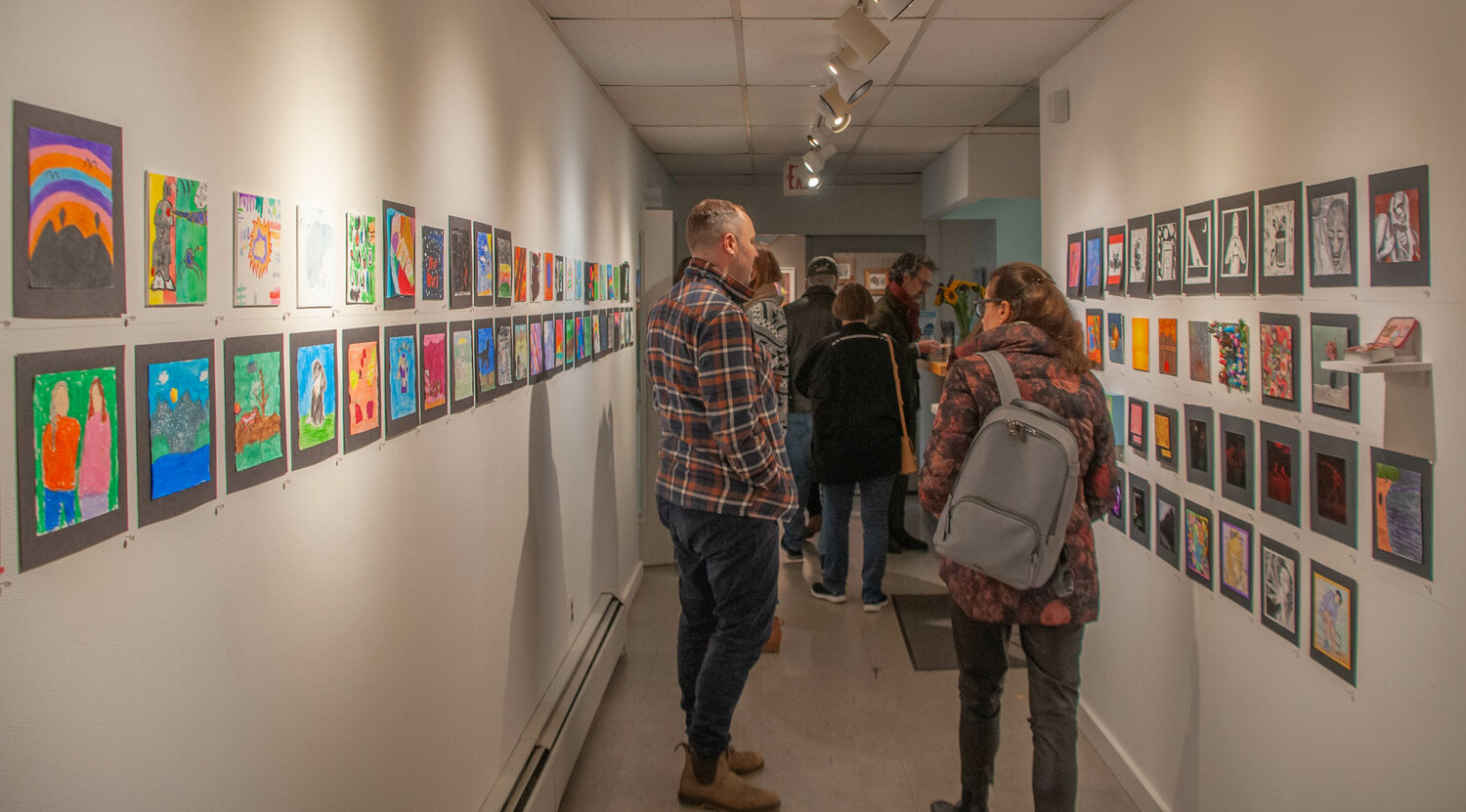 This year “mini-masters” (pre-K to grade 12) are participating and displaying more than 80 works at Art in Sixes at the DVAA in Narrowsburg, NY.